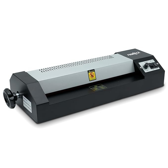 FRONTECH A3 Laminator Machine (LAM-0001) | Adjustable Temperature | 475 mm/min Lamination Speed | Hot Lamination | Ideal for Office, School and Home Use